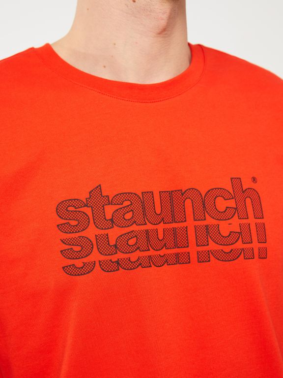 Crew Neck Short Sleeve Printed Combed Cotton Men's T-shirt