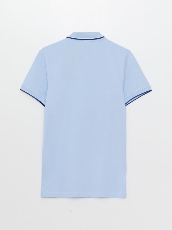Polo Neck Short Sleeve Pike Men's T-shirt