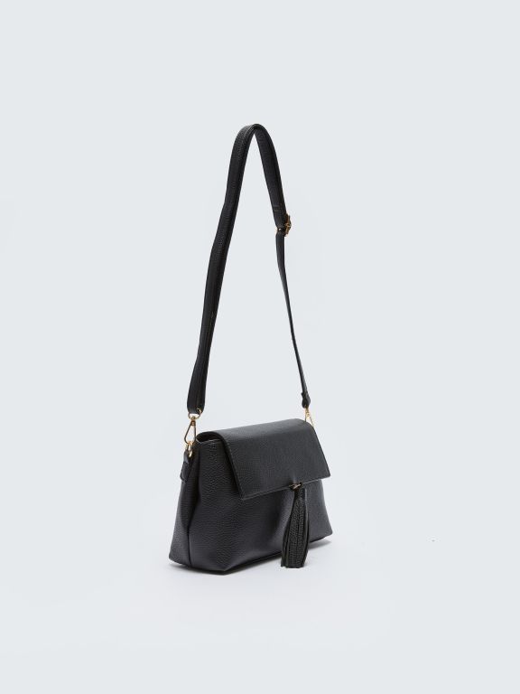 Leather Look Patterned Women's Crossbody Bag