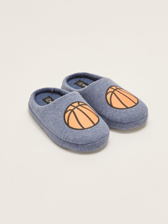 Printed Boy's House Slippers