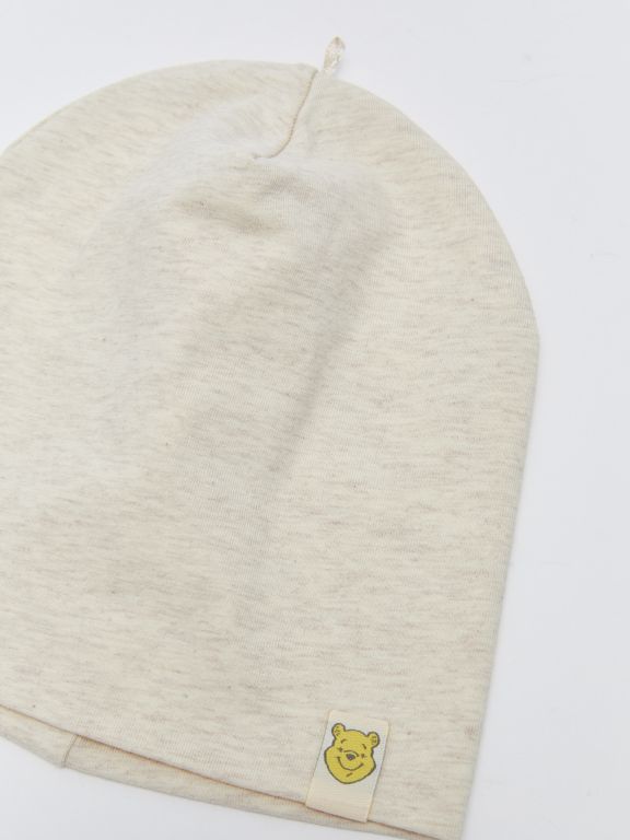 Winnie the Pooh Printed Baby Boy Beanie 2 Pieces