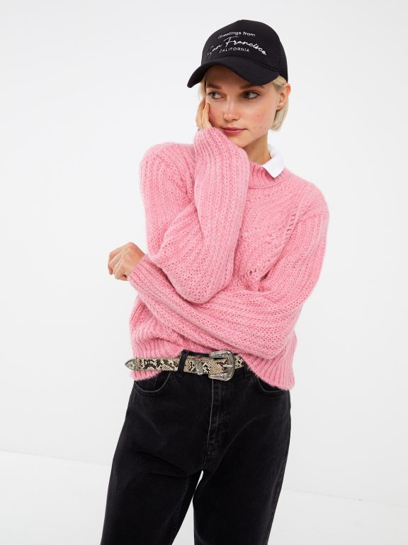 Women's Cap Hat With Lettering Embroidery