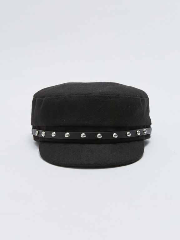 Metal Beaded Women's Stamp Sailor Hat
