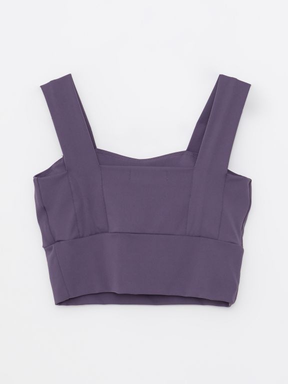 U Neck Straight Women's Sports Bustier
