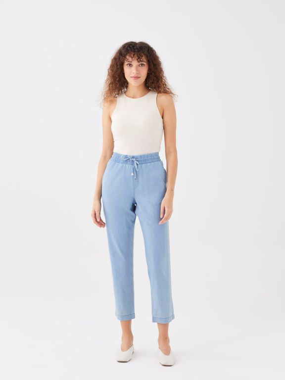 High Waist Comfortable Fit Women Jeans