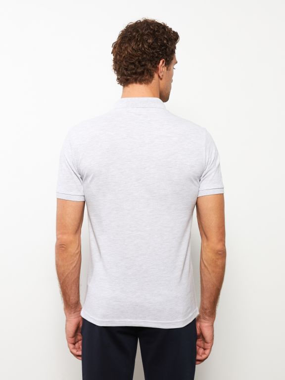 Polo Neck Short Sleeve Pike Men's T-shirt