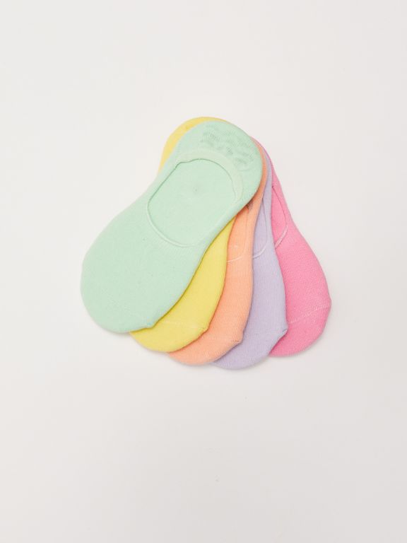 Basic Girl Ballet Socks 5 Pack
