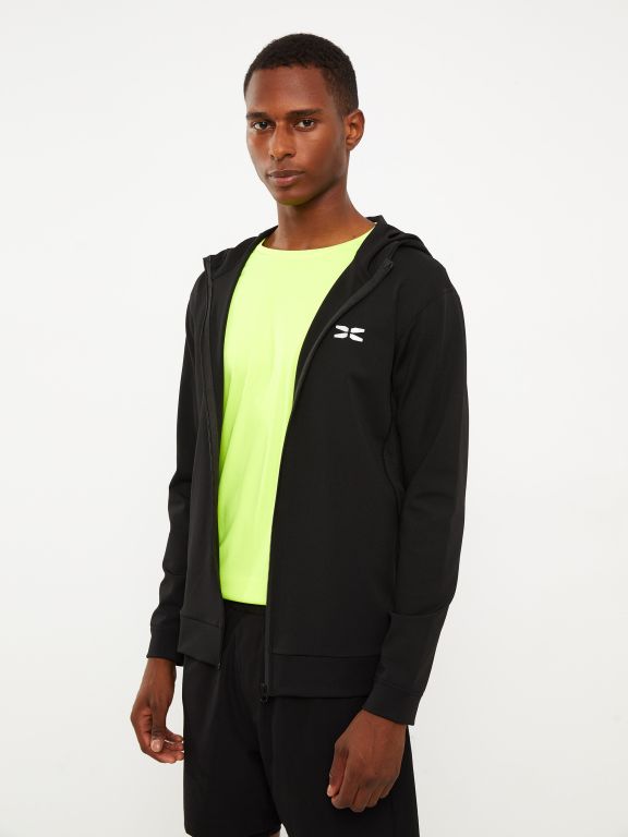 Slim Fit Hoodie Men's Sports Cardigan