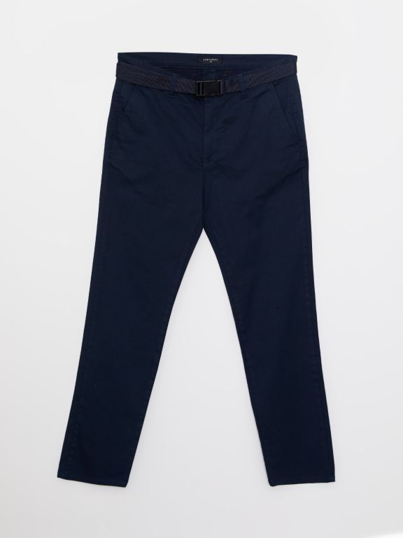Slim Fit Gabardine Men's Trousers