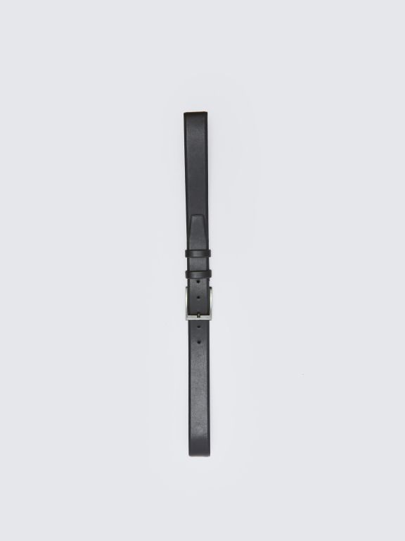 Leather Look Mens Chino Belt