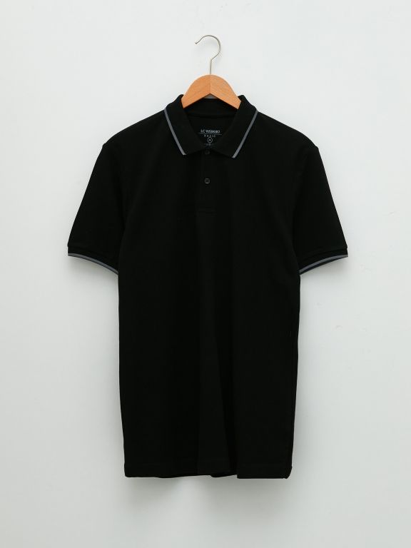 Polo Neck Short Sleeve Pike Men's T-shirt