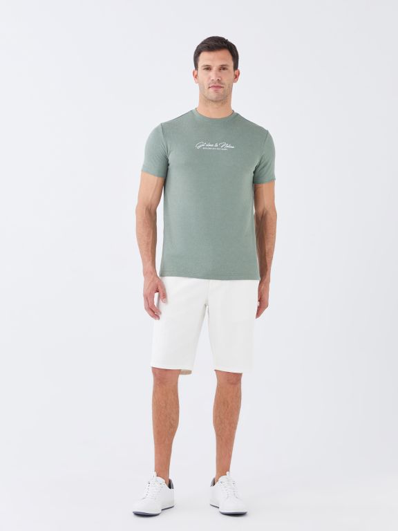 Standard Fit Men's Bermuda Shorts