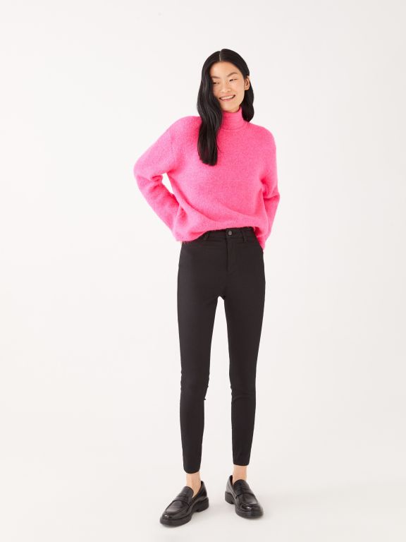 High Waisted Super Skinny Fit Women's Rodeo Denim Trousers