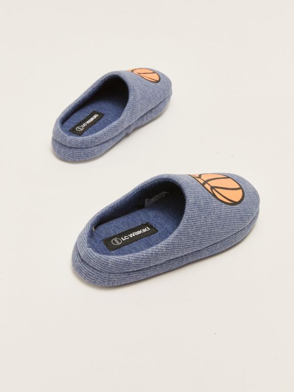 Printed Boy's House Slippers