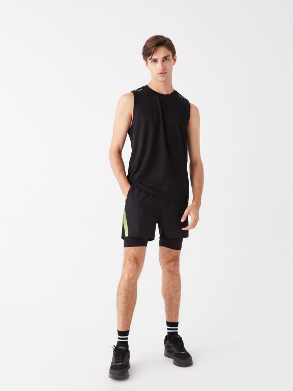 Slim Fit Men's Tights Shorts
