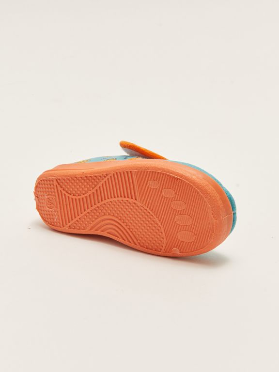 Printed Velcro Closure Baby Boy Panduf
