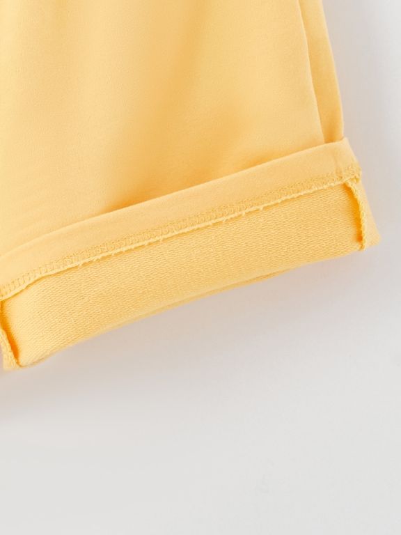 تيشيرت وشورت بأكمام قصيرة بطبعة للأولاد أوبتيك وايت