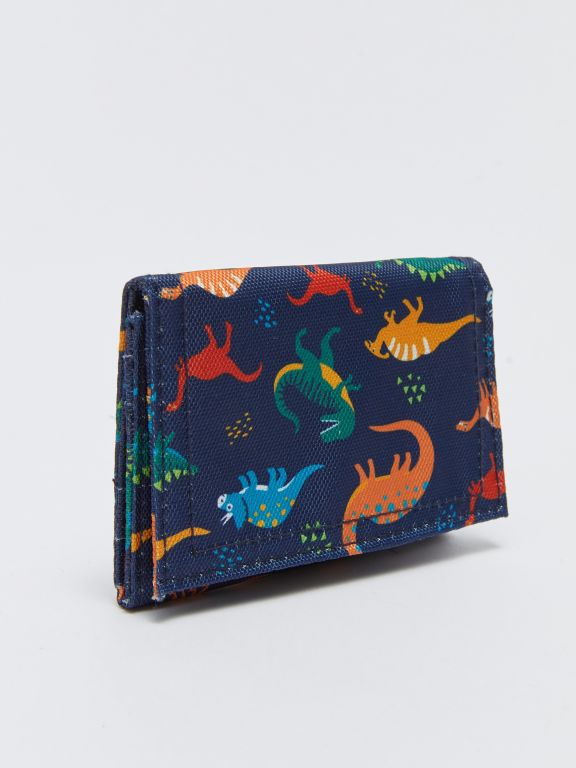 Dinosaur Printed Boy's Wallet