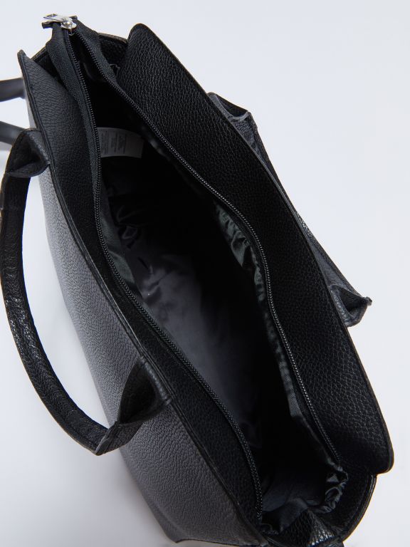 Leather Look Women's Shoulder Bag