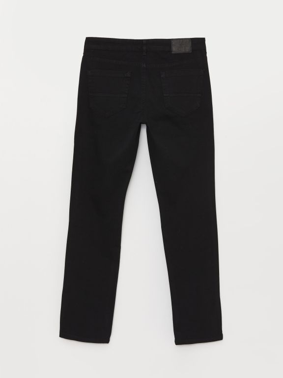 Slim Fit Dobby Men's Trousers