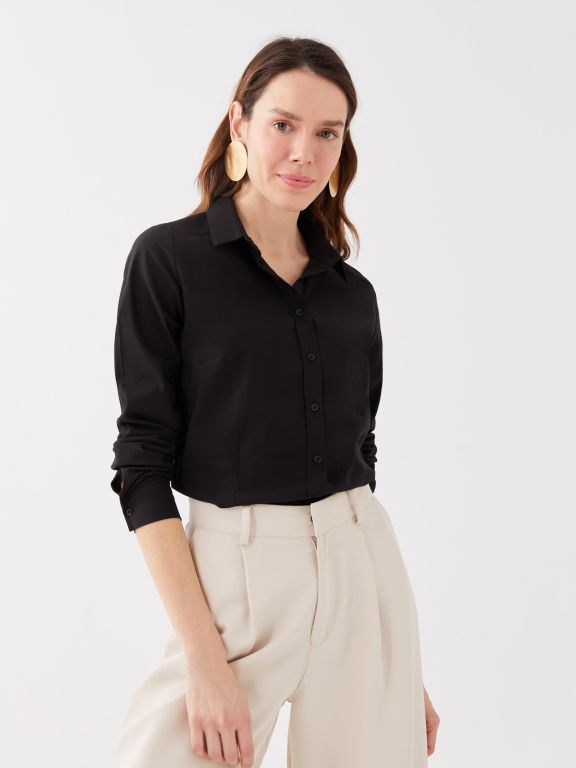 Regular Long Sleeve Women's Shirt