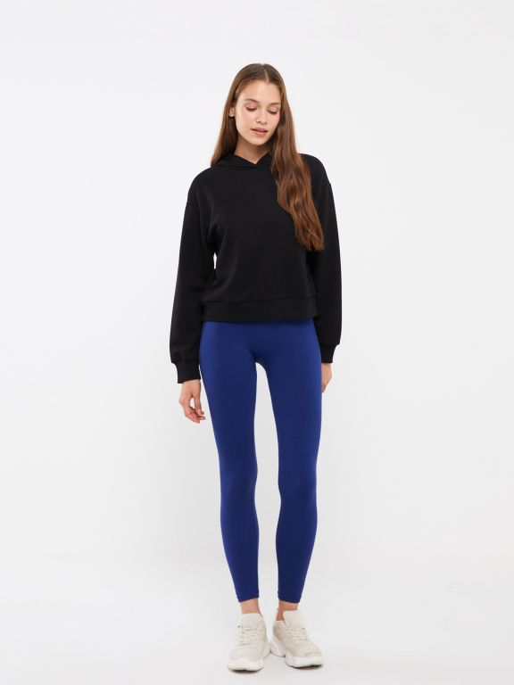 Plain Long Sleeve Women's Hoodie