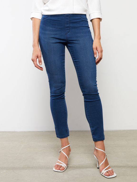 Skinny Fit Pocket Detailed Women's Rodeo Jeans