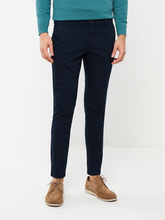 Skinny Fit Gabardine Men's Chino Pants