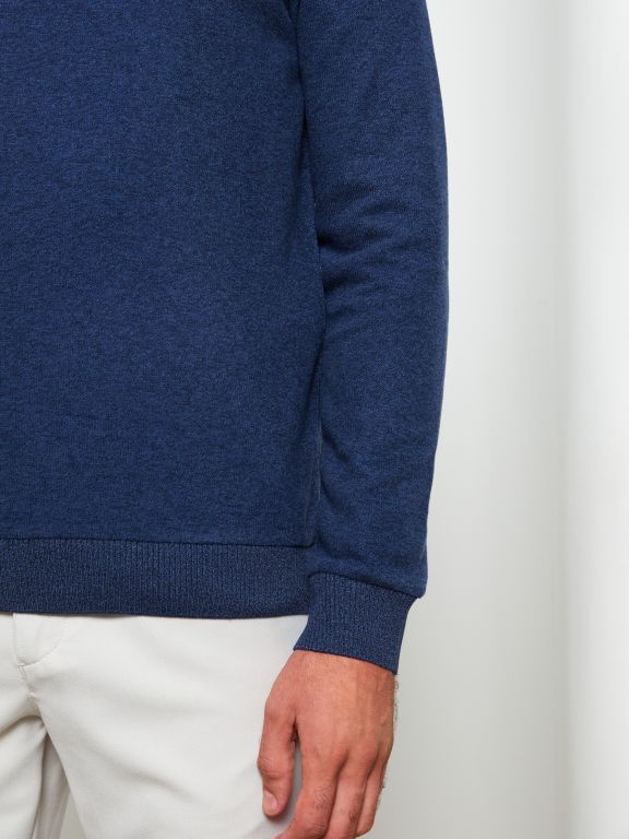 Crew Neck Long Sleeve Men's Sweatshirt