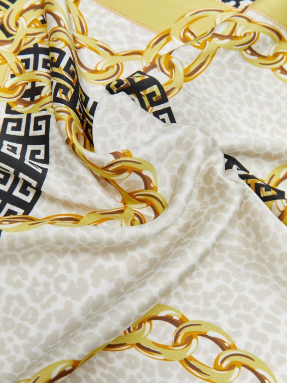 Patterned Satin Women's Bandana