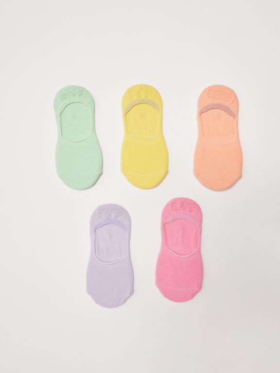 Basic Girl Ballet Socks 5 Pack