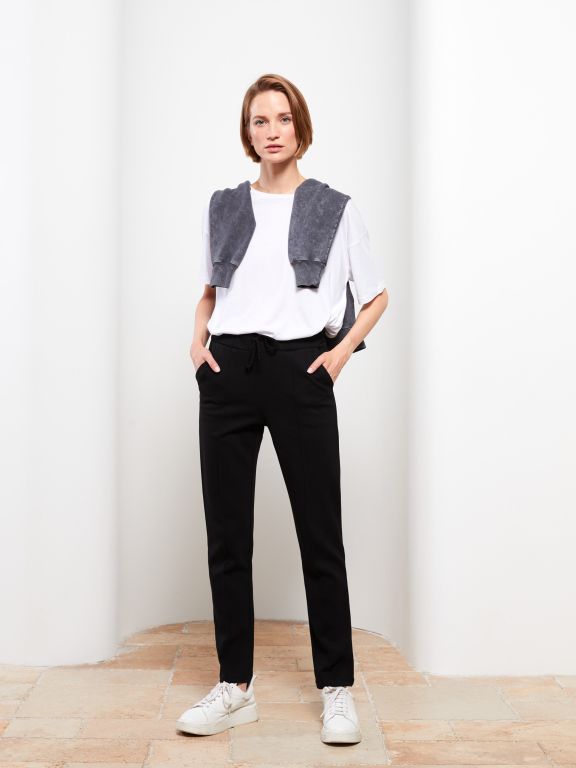 Women's Elastic Waist Regular Sweatpants