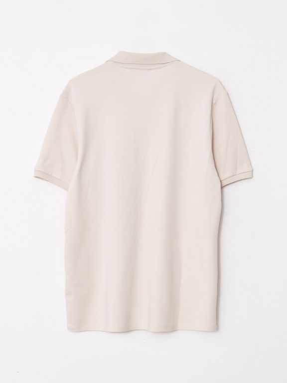 Polo Neck Short Sleeve Men's T-Shirt
