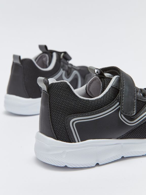 Lace-Up and Velcro Boys Sneakers