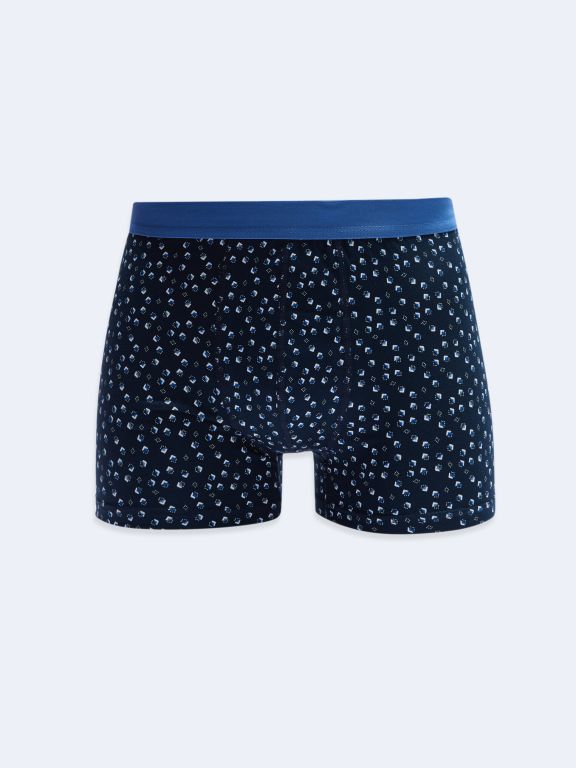Standard Fit Elastic Fabric Men's Boxer 3-Pack
