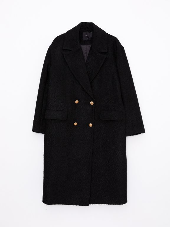 Jacket Collar Regular Long Sleeve Women's Cachet Coat