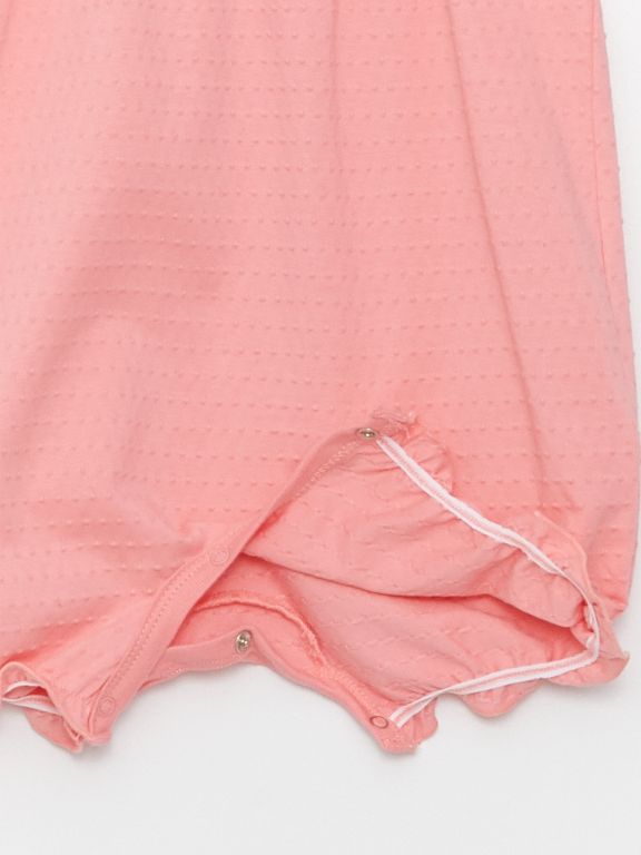 Crew Neck Baby Girl Rompers