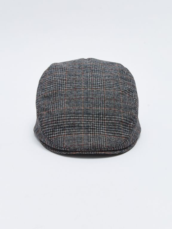 Plaid Men's Cap Hat