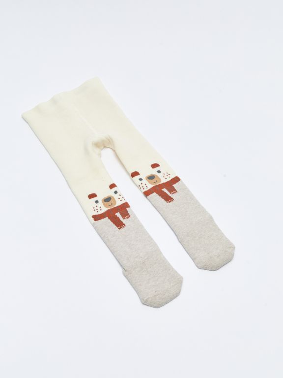 Patterned Baby Boy Towel Pantyhose