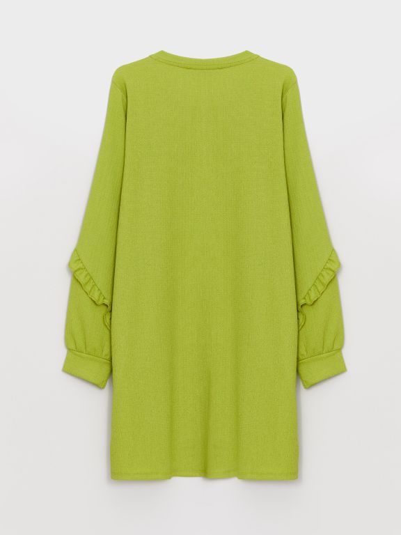 Crew Neck Regular Long Sleeve Women's Tunic