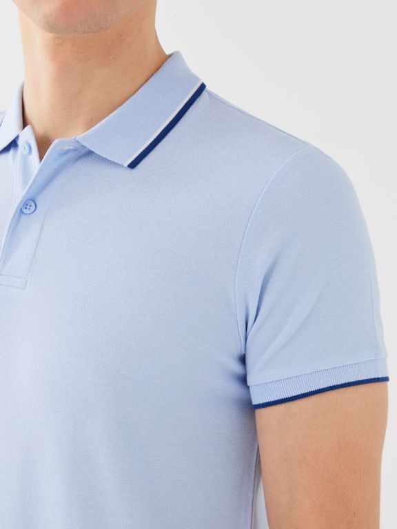 Polo Neck Short Sleeve Pike Men's T-shirt