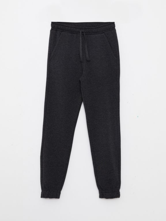 Crew Neck Printed Long Sleeve Boy Sweatshirt and Sweatpants