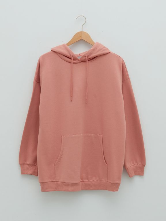 Hooded Regular Long Sleeve Women's Sweatshirt