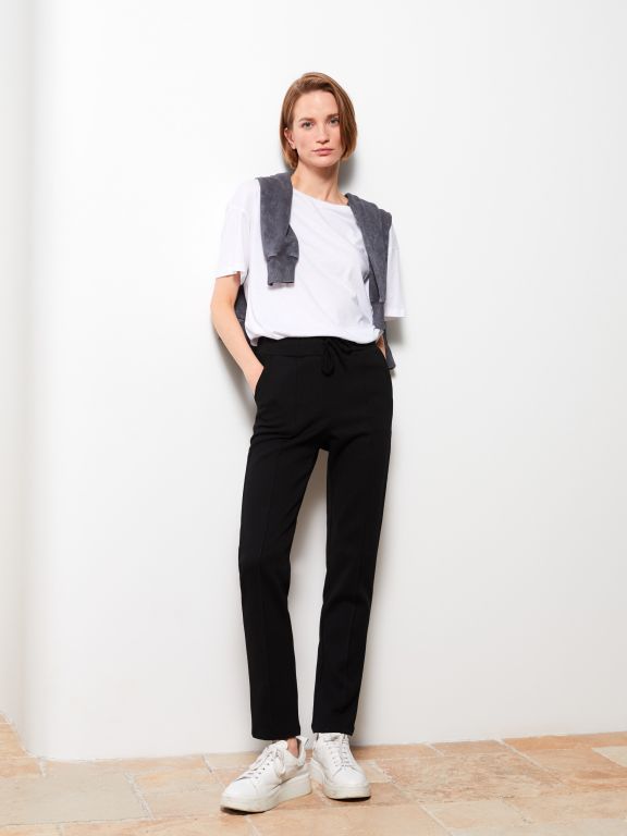 Women's Elastic Waist Regular Sweatpants