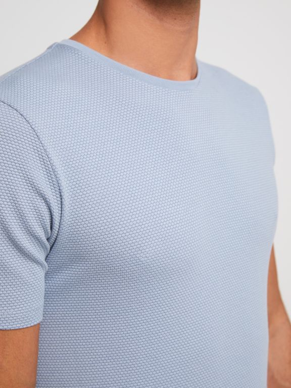 Crew Neck Short Sleeve Men's T-shirt