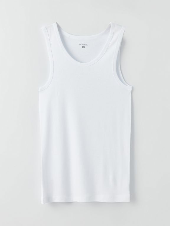U Neck Combed Cotton Men's Athlete 2 Pack