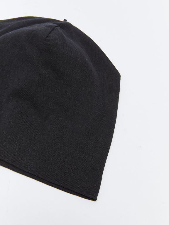 Patterned Cotton Baby Girl Beret 2-Pack
