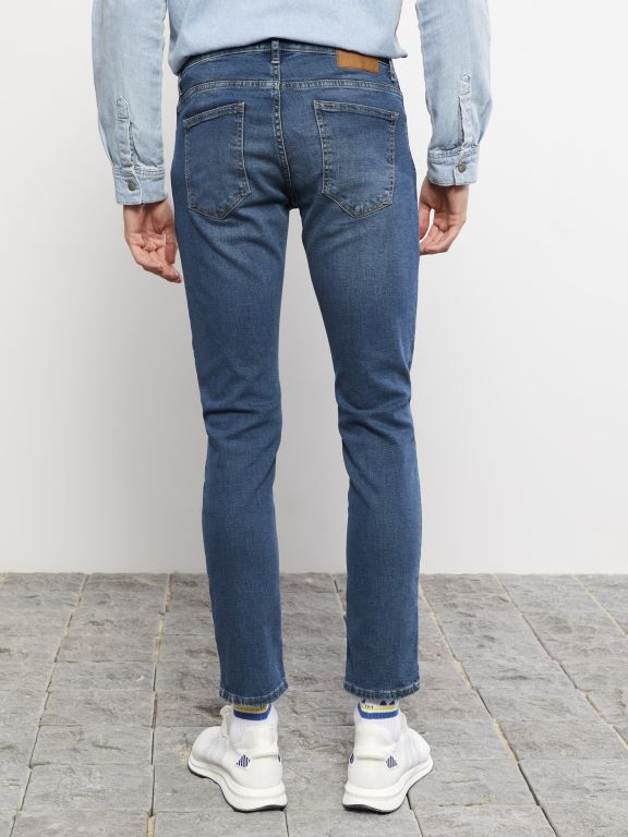 750 Slim Fit Men's Denim Trousers