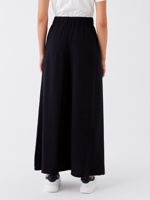 Elastic Waist Comfortable Fit Women's Trousers