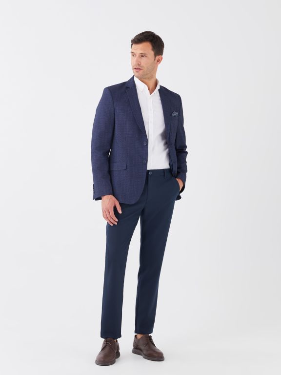 Standard Fit Men's Blazer Jacket